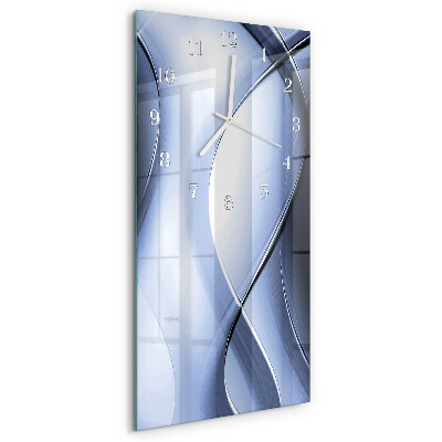 Horloge rectangulaire verticale Abstraction