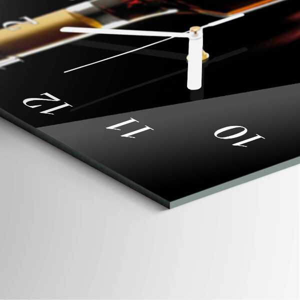 Horloge rectangulaire verticale Alcool