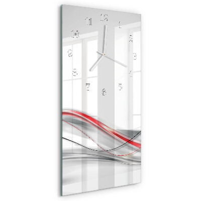 Horloge rectangulaire verticale Courbe