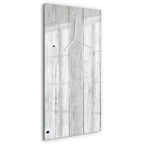 Horloge rectangulaire verticale Bois