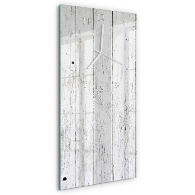 Horloge rectangulaire verticale Bois