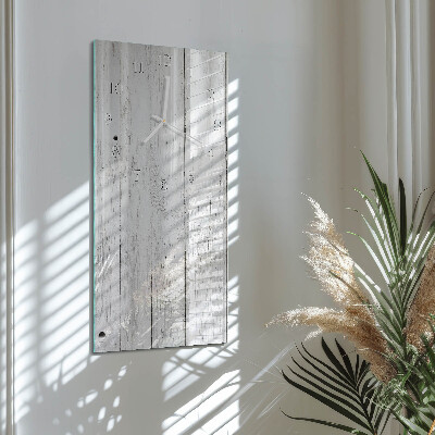 Horloge rectangulaire verticale Bois
