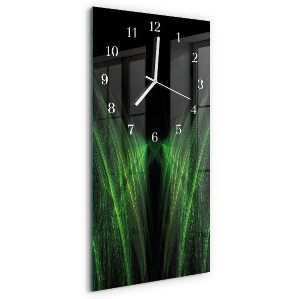 Horloge rectangulaire verticale Loin