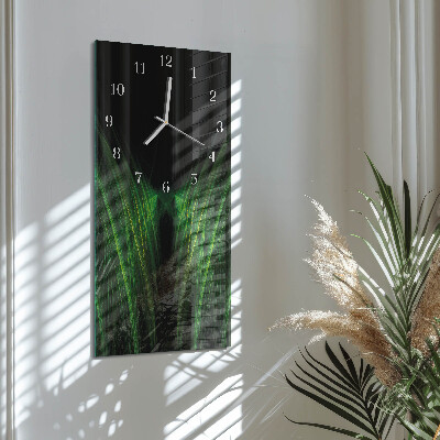 Horloge rectangulaire verticale Loin