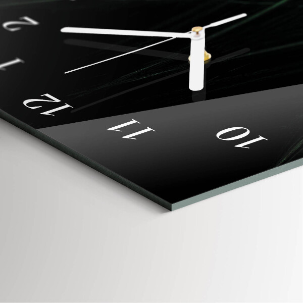 Horloge rectangulaire verticale Loin