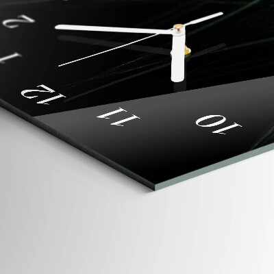 Horloge rectangulaire verticale Loin