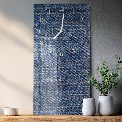 Horloge rectangulaire verticale Plastique
