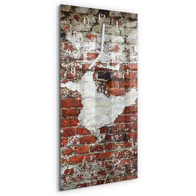 Horloge rectangulaire verticale Mur