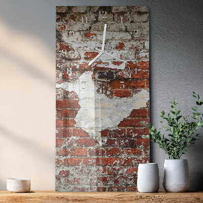 Horloge rectangulaire verticale Mur