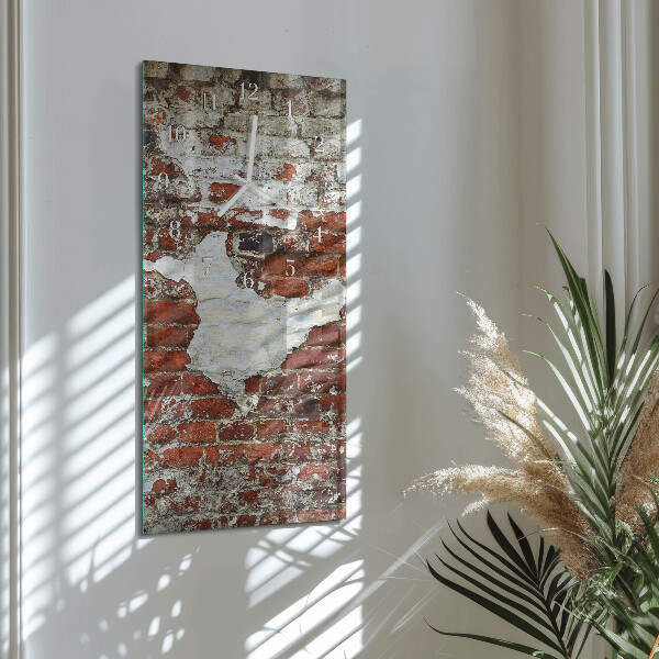 Horloge rectangulaire verticale Mur