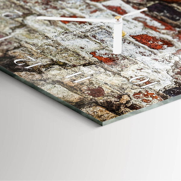 Horloge rectangulaire verticale Mur