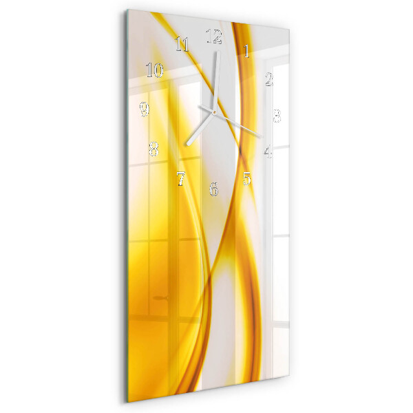 Horloge rectangulaire verticale Art abstrait