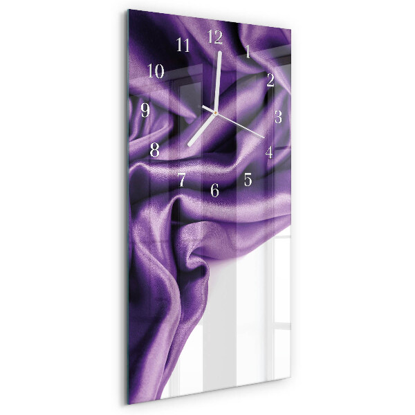 Horloge rectangulaire verticale Velours
