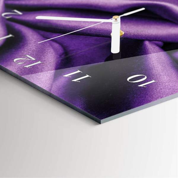 Horloge rectangulaire verticale Velours