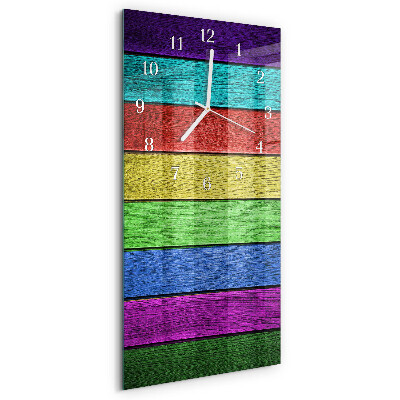 Horloge rectangulaire verticale Plaque
