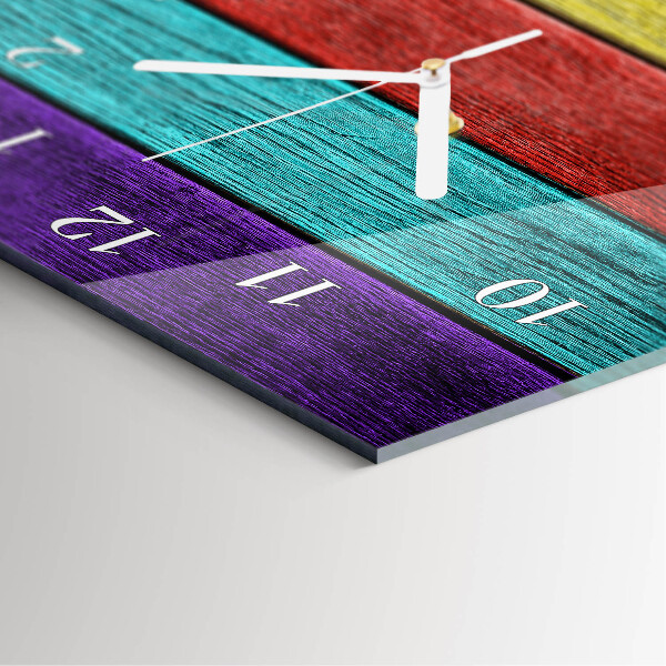 Horloge rectangulaire verticale Plaque