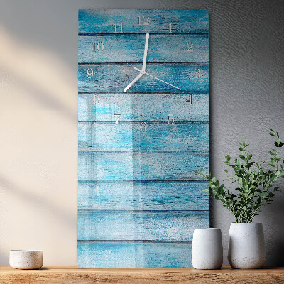 Horloge rectangulaire verticale Bois