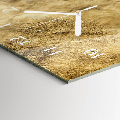 Horloge rectangulaire verticale Papier de table