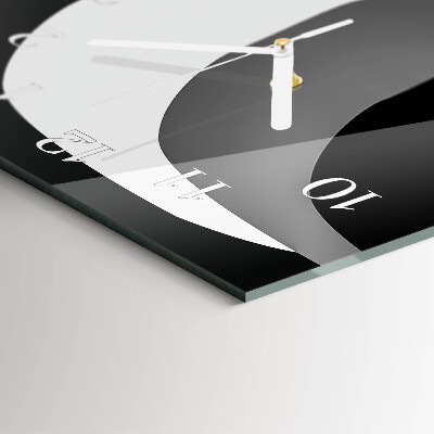 Horloge rectangulaire verticale Affronter