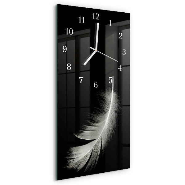 Horloge rectangulaire verticale Stylo