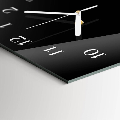 Horloge rectangulaire verticale Fleur de feu