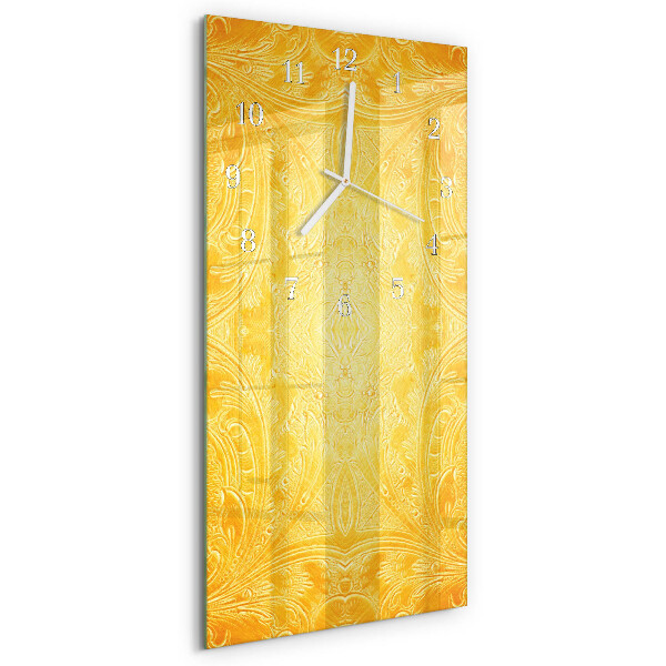 Horloge rectangulaire verticale Abstraction