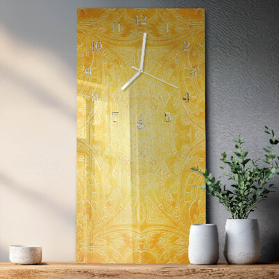 Horloge rectangulaire verticale Abstraction