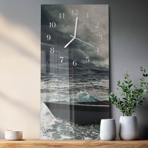 Horloge rectangulaire verticale Łódź