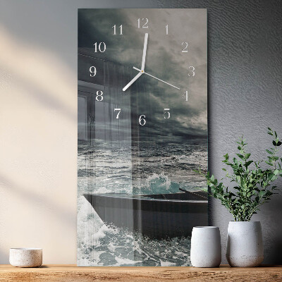 Horloge rectangulaire verticale Łódź
