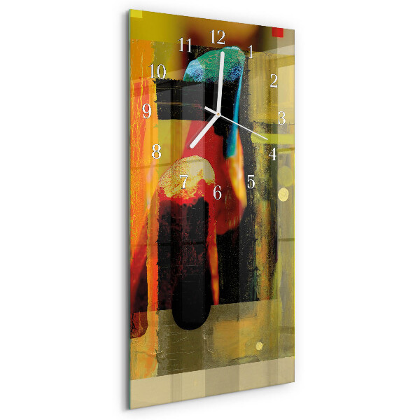 Horloge rectangulaire verticale Modèle