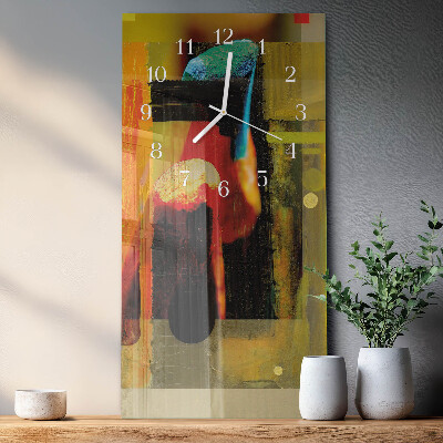 Horloge rectangulaire verticale Modèle