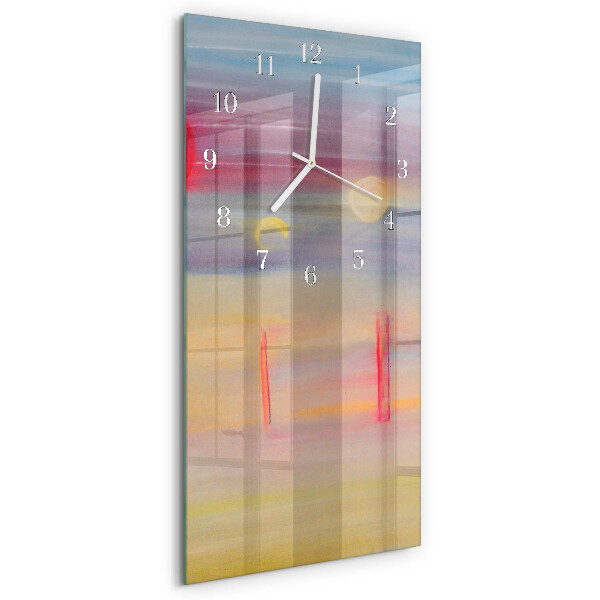 Horloge rectangulaire verticale Modèle