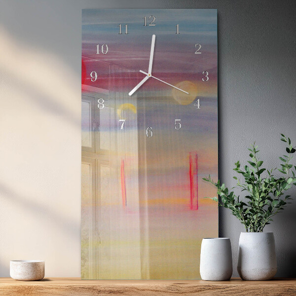 Horloge rectangulaire verticale Modèle