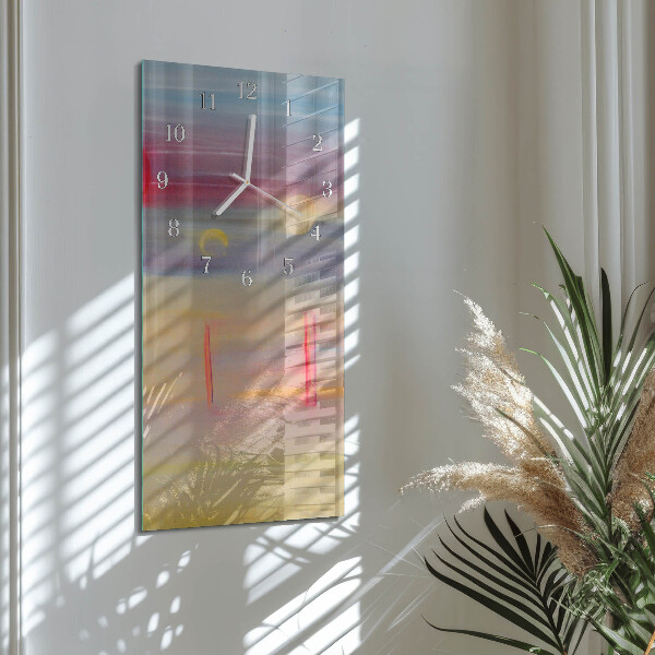 Horloge rectangulaire verticale Modèle