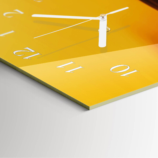 Horloge rectangulaire verticale Abstraction