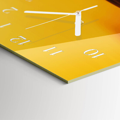 Horloge rectangulaire verticale Abstraction