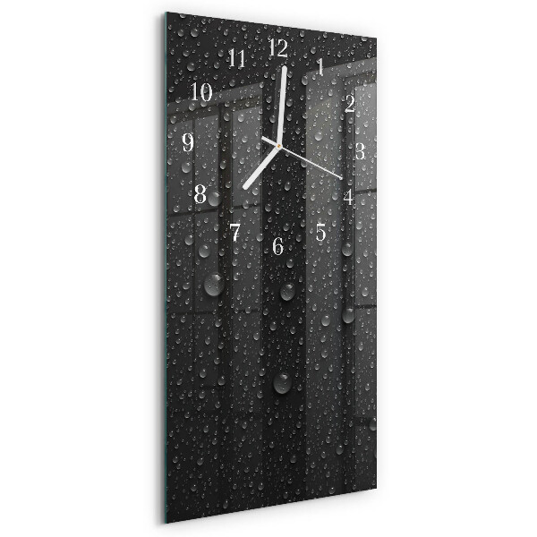 Horloge rectangulaire verticale Baisse
