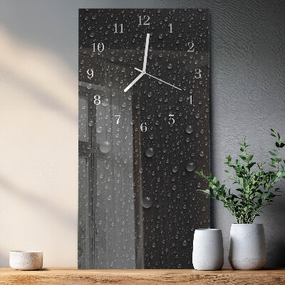 Horloge rectangulaire verticale Baisse