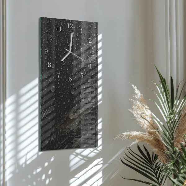 Horloge rectangulaire verticale Baisse