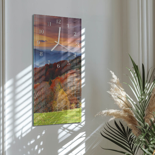 Horloge rectangulaire verticale Perspectives