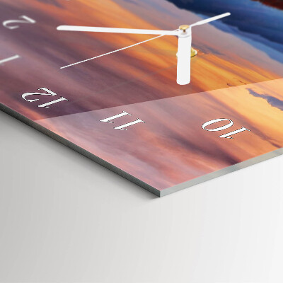 Horloge rectangulaire verticale Perspectives