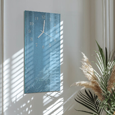 Horloge rectangulaire verticale Modèle de glace