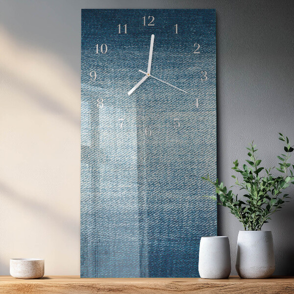 Horloge rectangulaire verticale Plastique