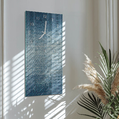 Horloge rectangulaire verticale Plastique