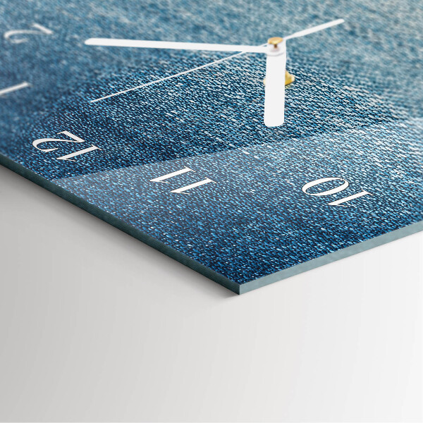 Horloge rectangulaire verticale Plastique