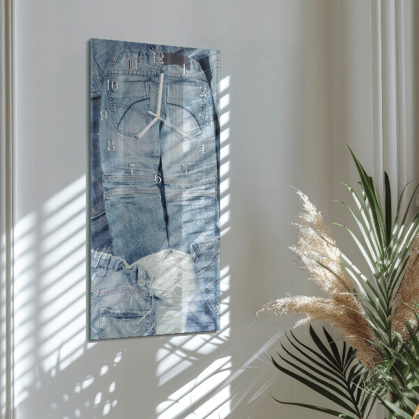 Horloge rectangulaire verticale Pantalon