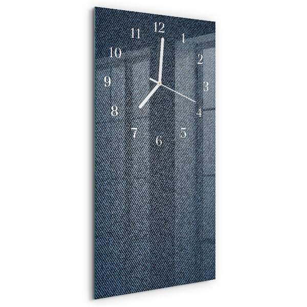 Horloge rectangulaire verticale Plastique