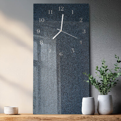 Horloge rectangulaire verticale Plastique