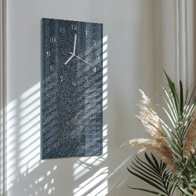 Horloge rectangulaire verticale Plastique