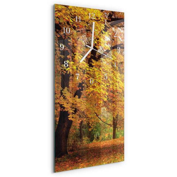 Horloge rectangulaire verticale Arbre
